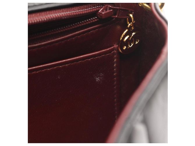 Borsa a Spalla Chanel Matelassé Diana Flap Nero - vista 8