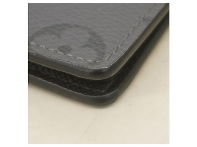 Louis Vuitton Monogram Eclipse Slender Wallet Brown - view 6