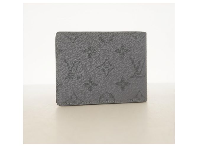 Louis Vuitton Monogram Eclipse Slender Wallet Brown - view 7