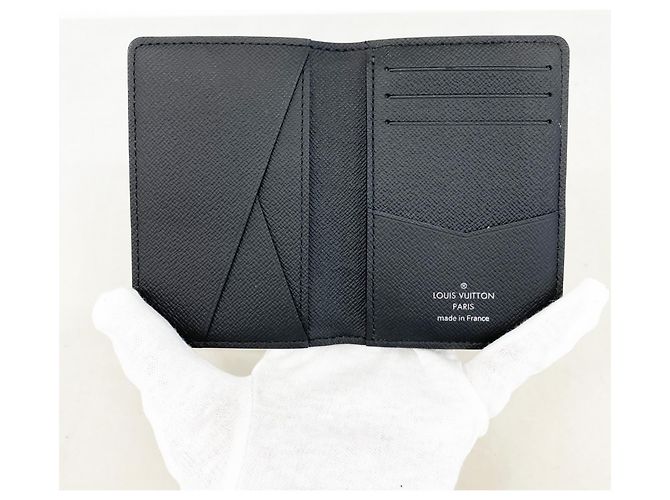 Organizer Louis Vuitton Monogram Eclipse Card Case Black - view 3