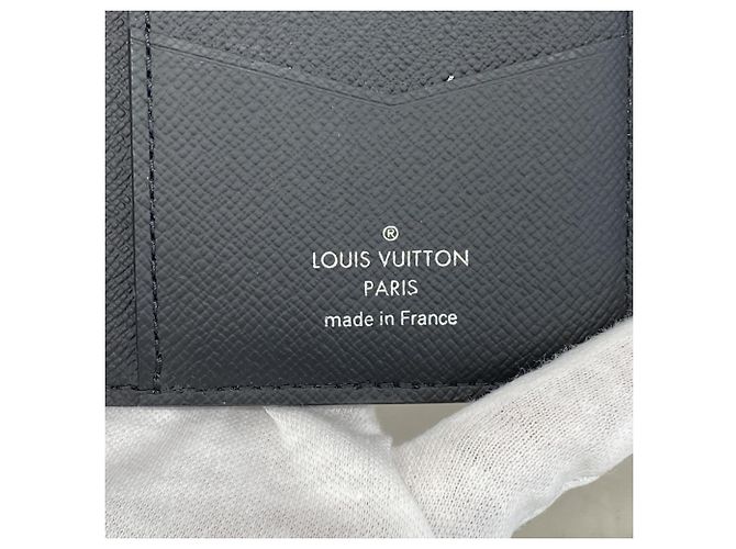 Organizer Louis Vuitton Monogram Eclipse Card Case Black - view 4