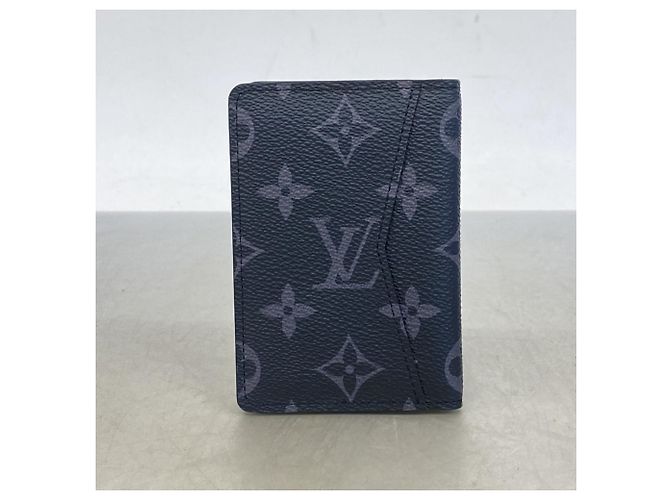 Organizer Louis Vuitton Monogram Eclipse Card Case Black - view 8