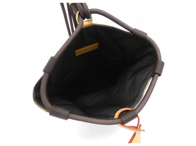 Borsa a spalla Randonne Monogram Stripe di Louis Vuitton Marrone - vista 5