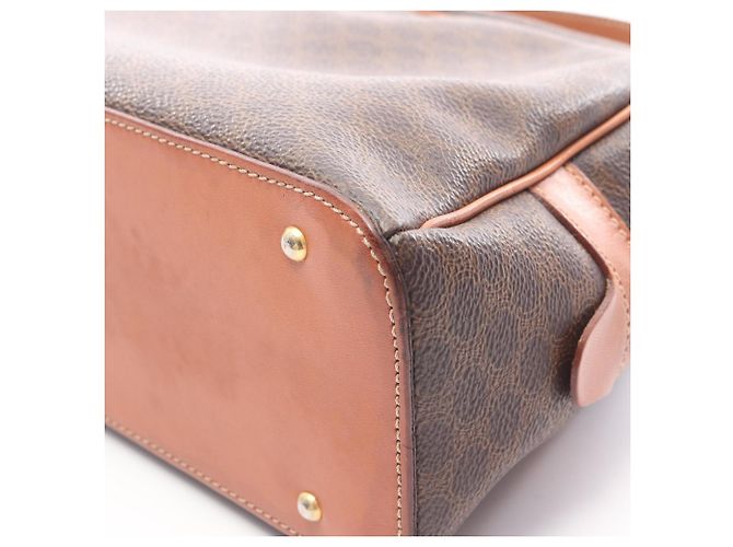 Céline Bolsa Celine Macadam em marrom - vista 10
