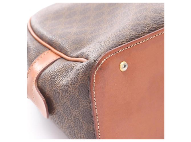 Céline Bolsa Celine Macadam em marrom - vista 8