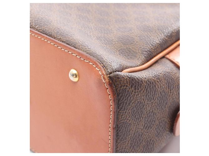Céline Bolsa Celine Macadam em marrom - vista 9