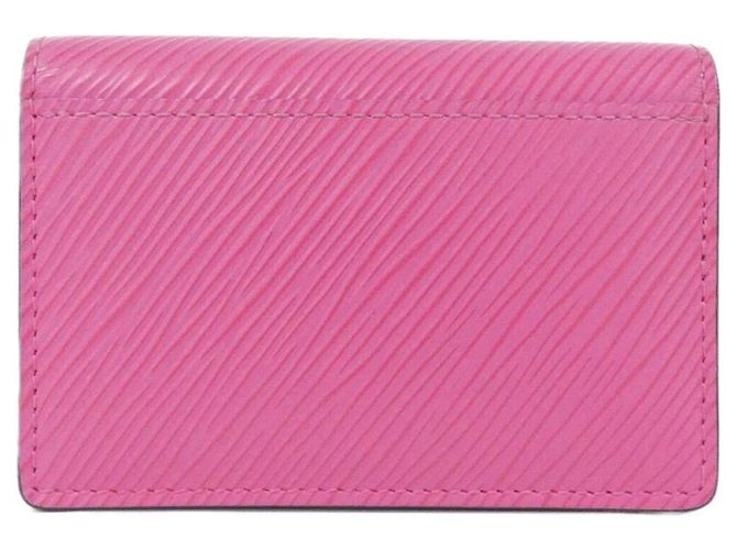 Estuche para tarjetas Multicart Epi Twist Louis Vuitton Rosa - vista 2