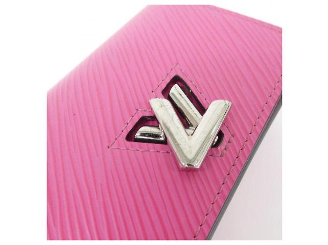 Estuche para tarjetas Multicart Epi Twist Louis Vuitton Rosa - vista 4