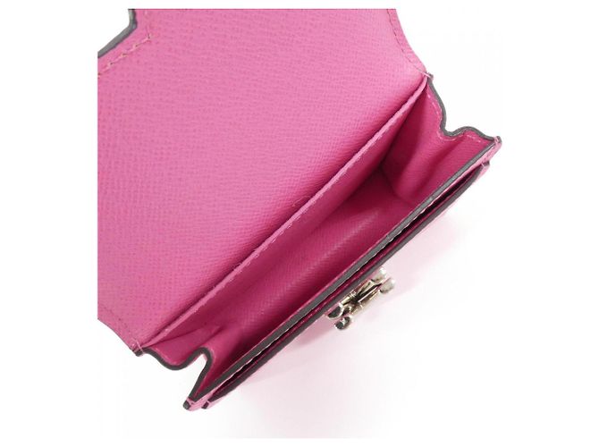 Estuche para tarjetas Multicart Epi Twist Louis Vuitton Rosa - vista 7