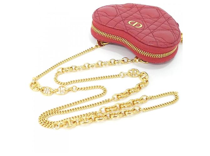 Pochette a mano Caro Heart DIORAMOUR di Christian Dior - vista 7