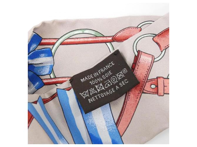 Silk In Bufanda Twilly JUMPING de Hermès Rosa - vista 3