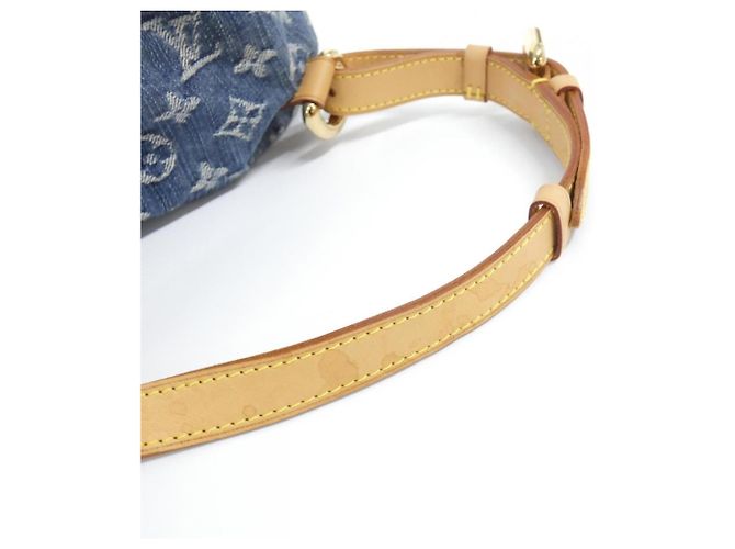 PM Rucksack Monogram Denim Louis Vuitton Blau - Ansicht 7