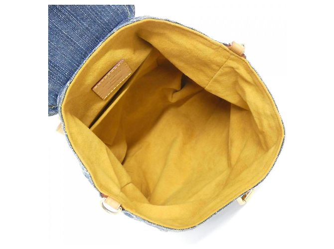 PM Rucksack Monogram Denim Louis Vuitton Blau - Ansicht 8