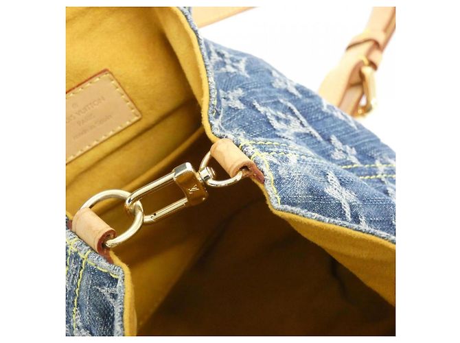 PM Rucksack Monogram Denim Louis Vuitton Blau - Ansicht 9