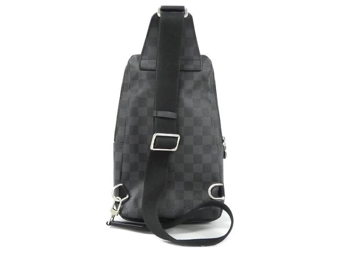 Borsa a tracolla Avenue Damier Graphite Louis Vuitton Damier ebene - vista 2