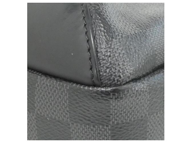 Borsa a tracolla Avenue Damier Graphite Louis Vuitton Damier ebene - vista 3