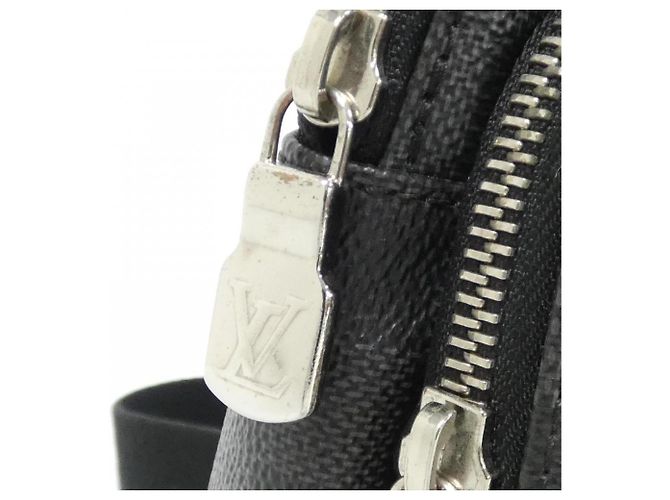 Borsa a tracolla Avenue Damier Graphite Louis Vuitton Damier ebene - vista 5