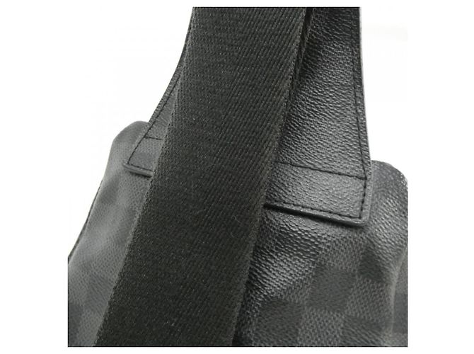 Borsa a tracolla Avenue Damier Graphite Louis Vuitton Damier ebene - vista 7
