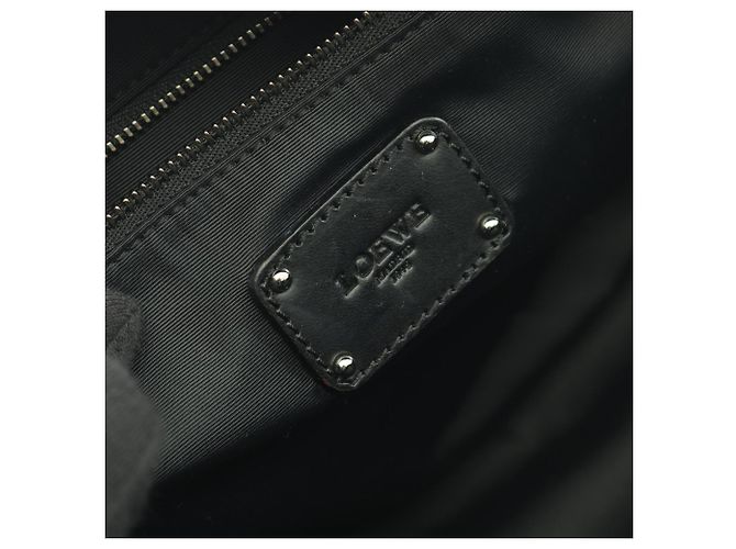 Borsa LOEWE Lola 26 in nero e oro D'oro - vista 4