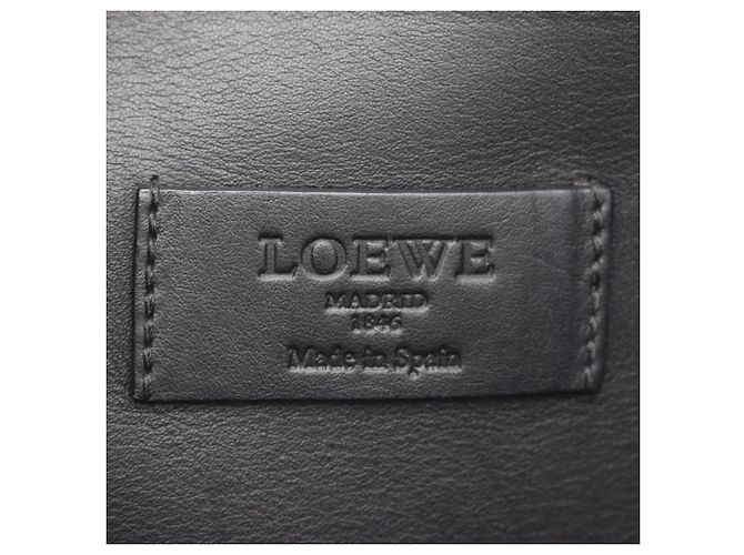 Borsa a Spalla Loewe Sophia Anagram Marrone Nero - vista 4