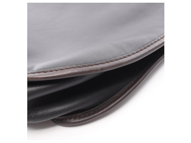 Borsa a Spalla Loewe Sophia Anagram Marrone Nero - vista 6
