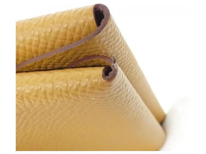 Billetera/Caja de Monedas Calvi Duo de Hermès Castaño - vista 3