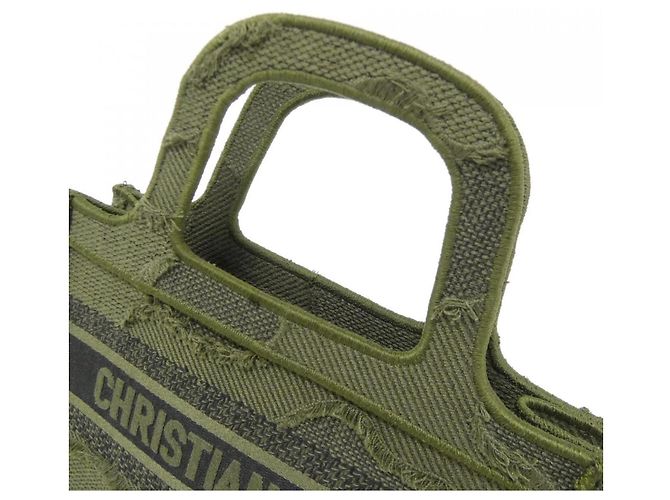 Mini borsa Tote Book Christian Dior Cachi - vista 6