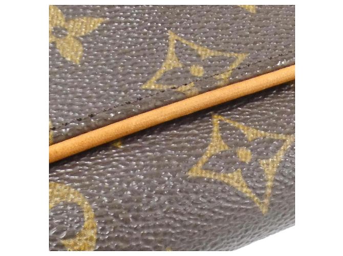 Louis Vuitton Monogram Pochette Twin GM Schultertasche Braun Monogramm - Ansicht 6