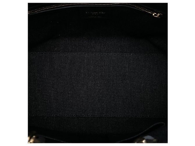 Dior Black Denim Patch D Light Handtasche - Ansicht 4