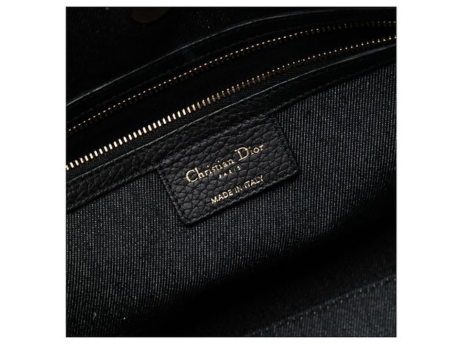 Dior Black Denim Patch D Light Handtasche - Ansicht 5