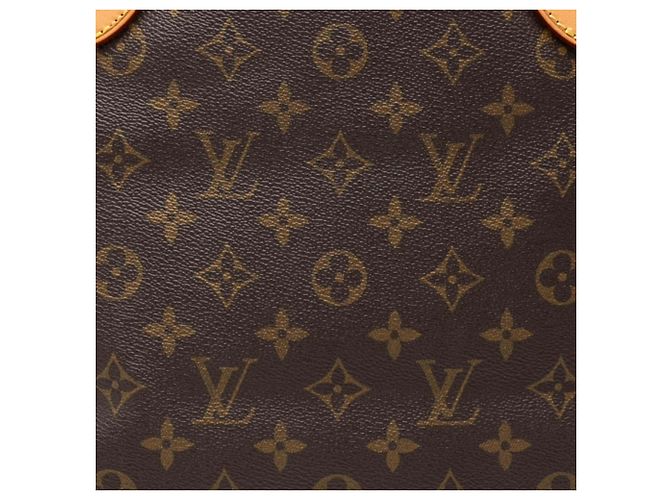 Louis Vuitton Borsa Neverfull MM Monogram Marrone - vista 7