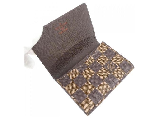 Visitenkartenetui Louis Vuitton Damier Damier ebene - Ansicht 3