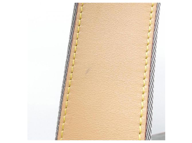Zaino con zip in titanio Monogram Louis Vuitton Grigio - vista 4