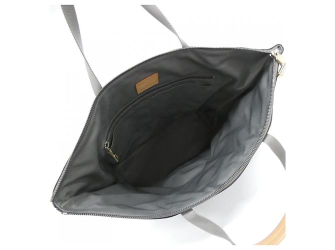 Zaino con zip in titanio Monogram Louis Vuitton Grigio - vista 6