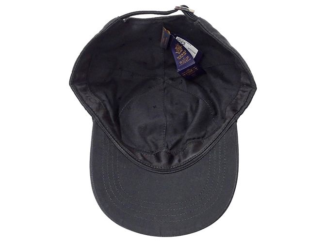 Boné de algodão preto masculino Louis Vuitton - vista 5