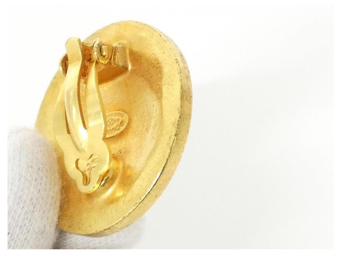 Orecchini a clip dorati Chanel D'oro - vista 4