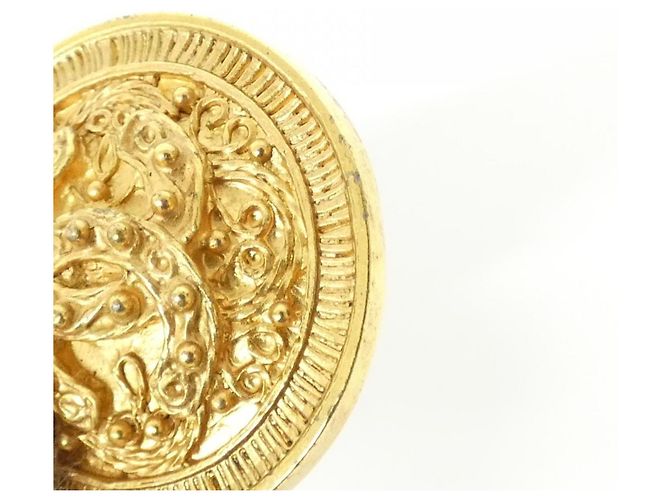 Orecchini a clip dorati Chanel D'oro - vista 7