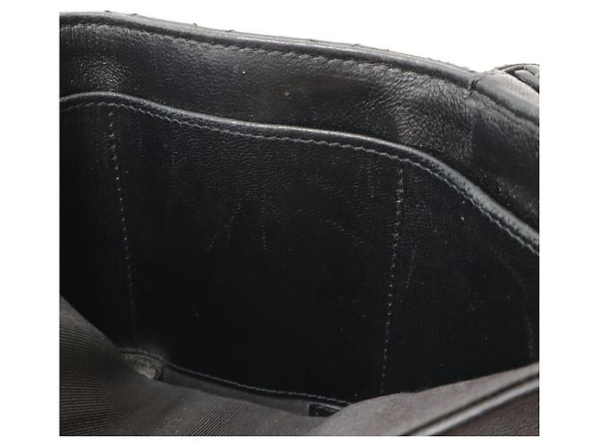 Chanel Boy Chanel Matelasse Coco Mark Small Flap Wallet Black - view 6