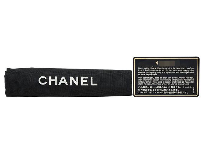 Borsa a Mano Vanity Bicolor Chanel Nero - vista 12