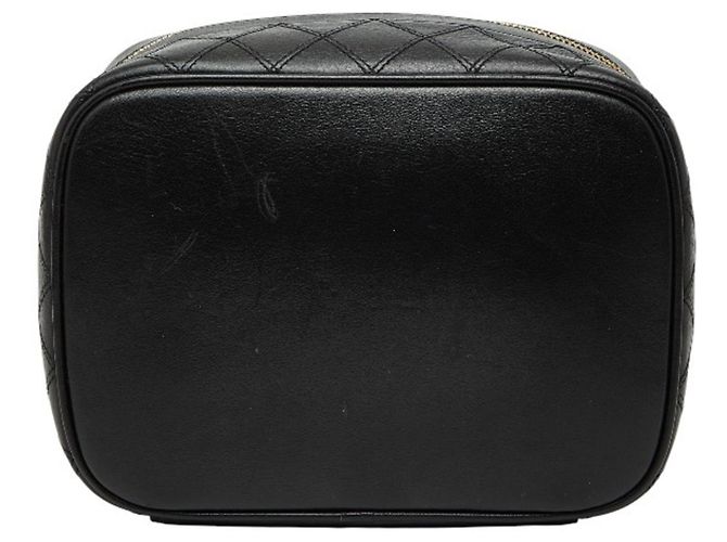 Borsa a Mano Vanity Bicolor Chanel Nero - vista 3