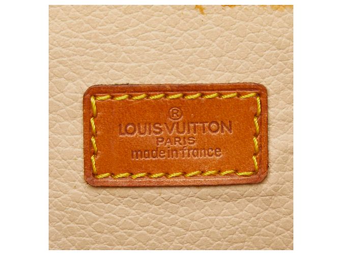 Louis Vuitton Monogram Sac Plat Handtasche M51140 Braun - Ansicht 13