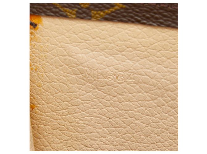 Louis Vuitton Monogram Sac Plat Handtasche M51140 Braun - Ansicht 14