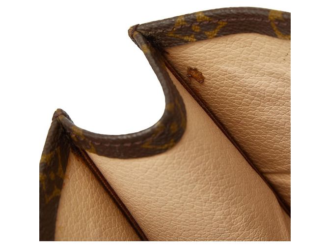 Louis Vuitton Monogram Sac Plat Handtasche M51140 Braun - Ansicht 9
