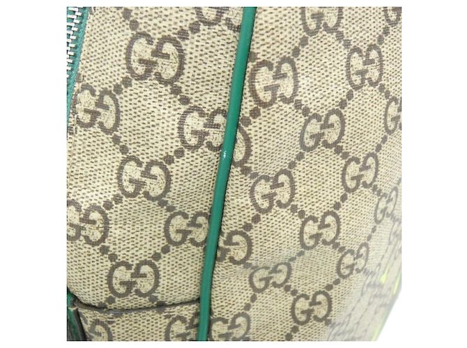 Zaino per bambini Gucci Multicolore Beige Verde - vista 5