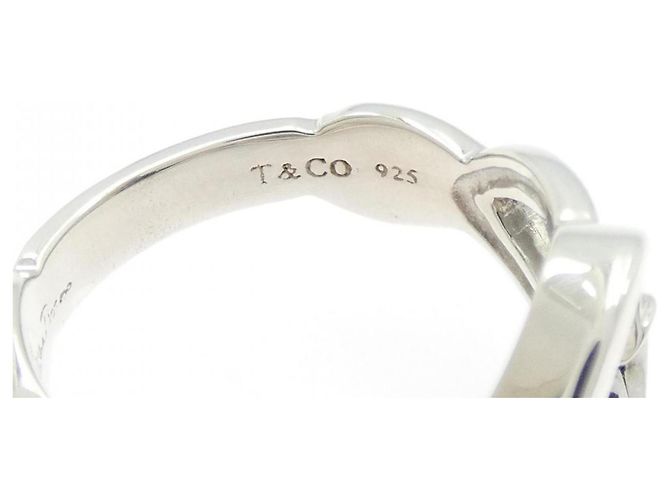 Tiffany & Co Anello Doppio Cuore Amore Tiffany - vista 4