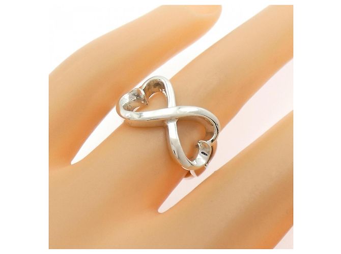Tiffany & Co Anello Doppio Cuore Amore Tiffany - vista 5