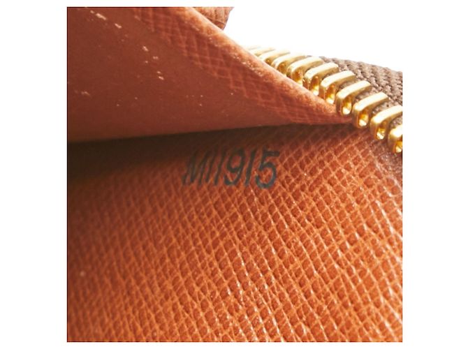 Organizer Lange Reisetasche Monogramm Geldbörse von Louis Vuitton Braun - Ansicht 11