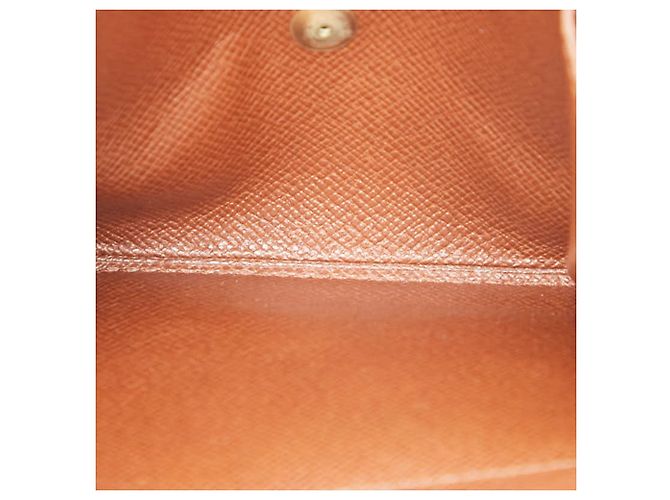 Organizer Lange Reisetasche Monogramm Geldbörse von Louis Vuitton Braun - Ansicht 9