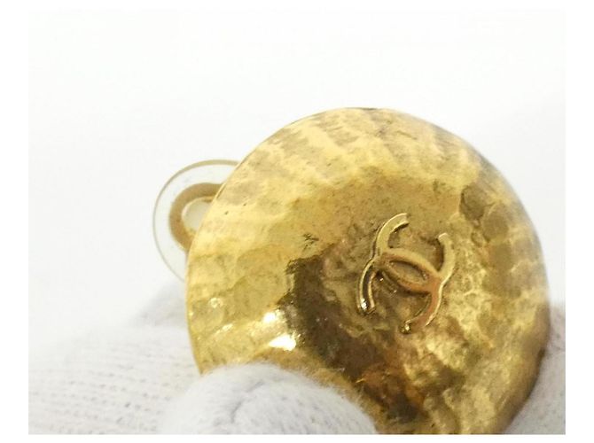 Orecchini a clip dorati Chanel D'oro - vista 3