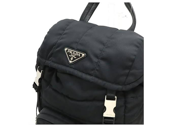Prada Dreiecks-Rucksack Schwarz - Ansicht 9
